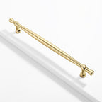 Modern Tapered Zinc Alloy T-Bar Cupboard Handles and Knobs