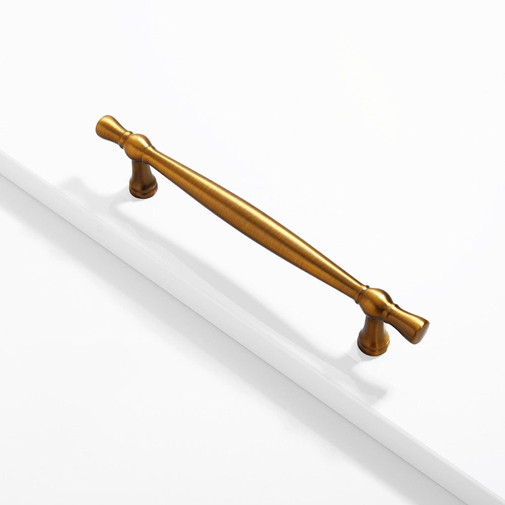 Modern Tapered Zinc Alloy T-Bar Cupboard Handles and Knobs