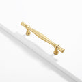 Modern Tapered Zinc Alloy T-Bar Cupboard Handles and Knobs