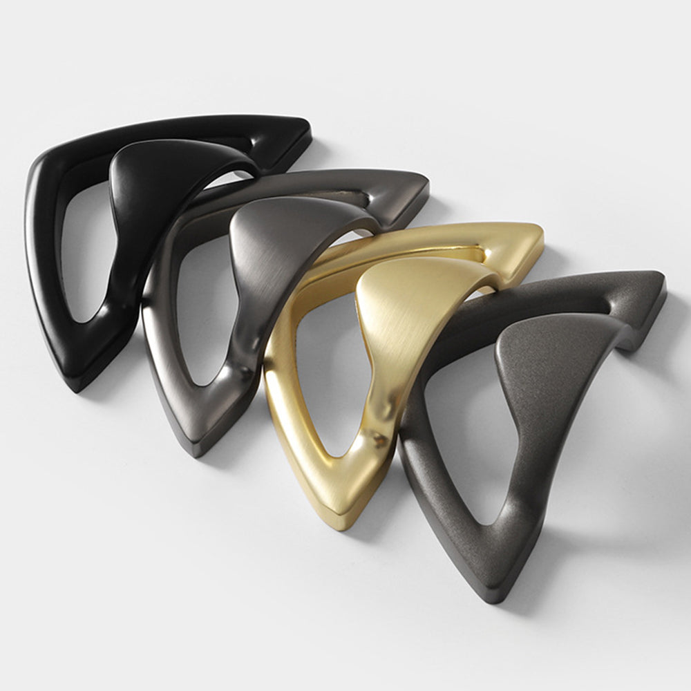 Modern Triangular Self-Adhesive Drawer Handles
