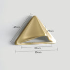 Modern Triangular Self-Adhesive Drawer Handles