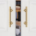 Modern Twin-Ring T-Bar Cupboard Handles & Knobs