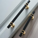 Modern Twin-Ring T-Bar Cupboard Handles & Knobs
