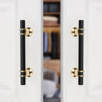 Modern Twin-Ring T-Bar Cupboard Handles & Knobs