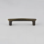 Modern Twisted Brass Cupboard Handles