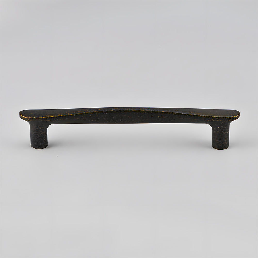 Modern Twisted Brass Cupboard Handles