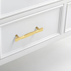 Modern Twisted T-Bar Drawer Handles