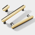 Modern Two-Tone Cabinet Handles & T-Knobs