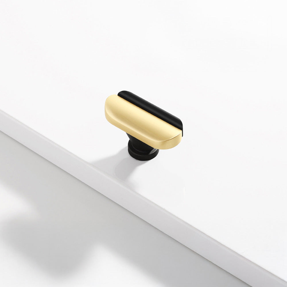 Modern Two-Tone Cabinet Handles & T-Knobs
