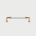 Modern Two-Tone D Cupboard Handles and Knobs