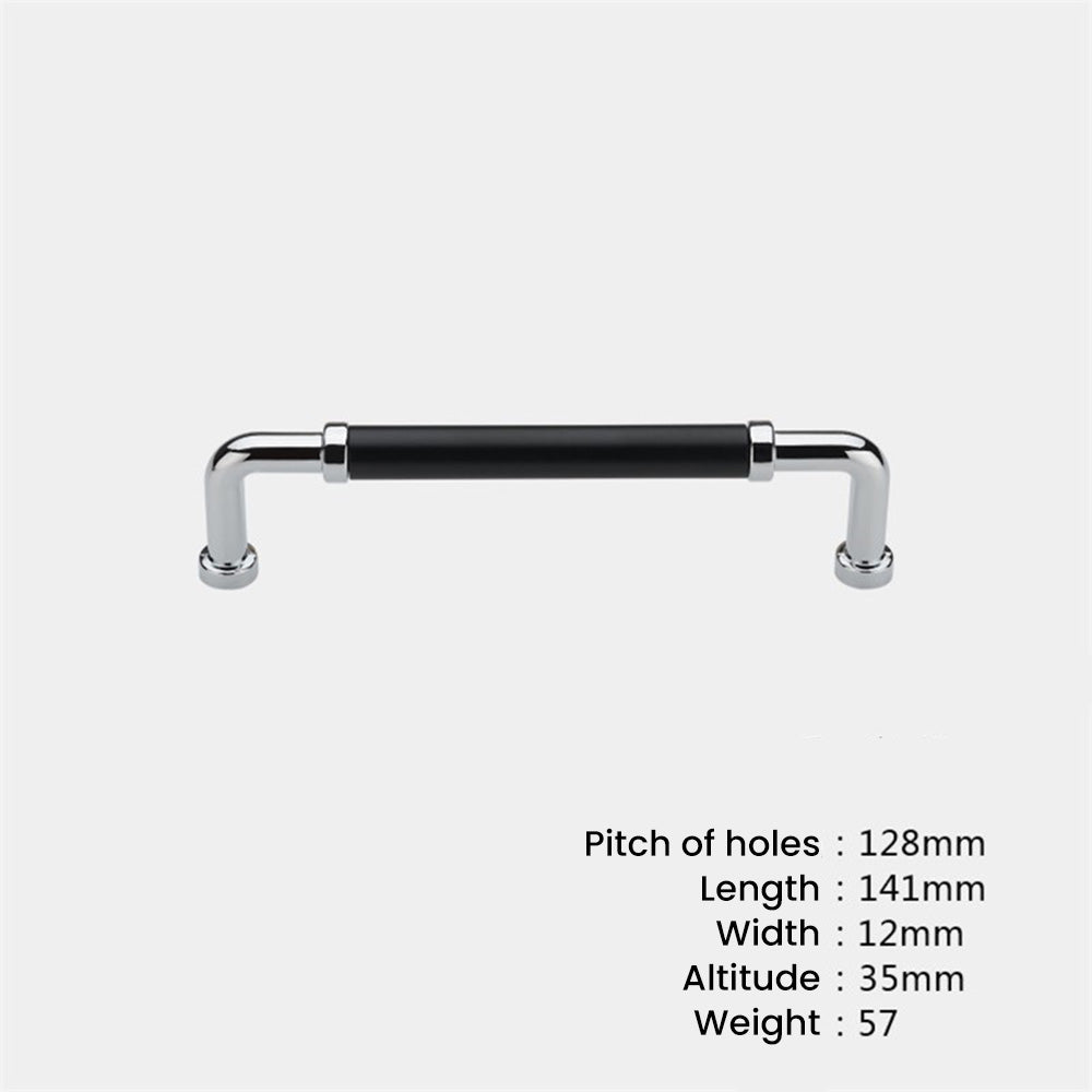 Modern Two-Tone D Cupboard Handles and Knobs