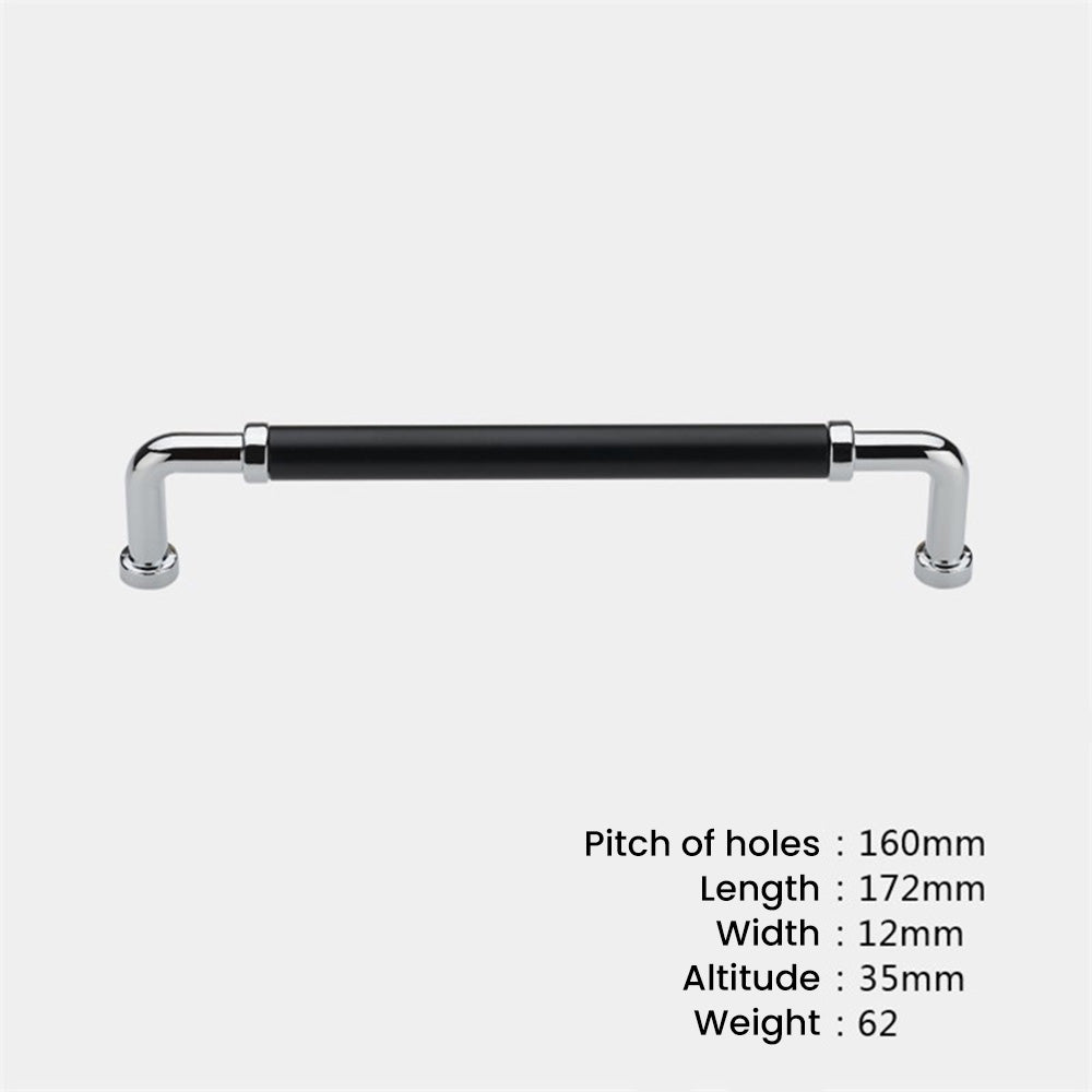 Modern Two-Tone D Cupboard Handles and Knobs