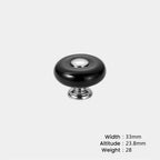 Modern Two-Tone D Cupboard Handles and Knobs