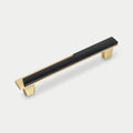 Modern Two-Tone Offset Panel T-Bar Cupboard Handles & Knobs