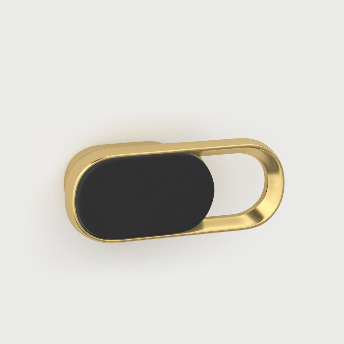 Modern Two-Tone Oval Loop Kitchen Cupboard Handles and Knobs