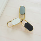 Modern Two-Tone Oval Loop Kitchen Cupboard Handles and Knobs