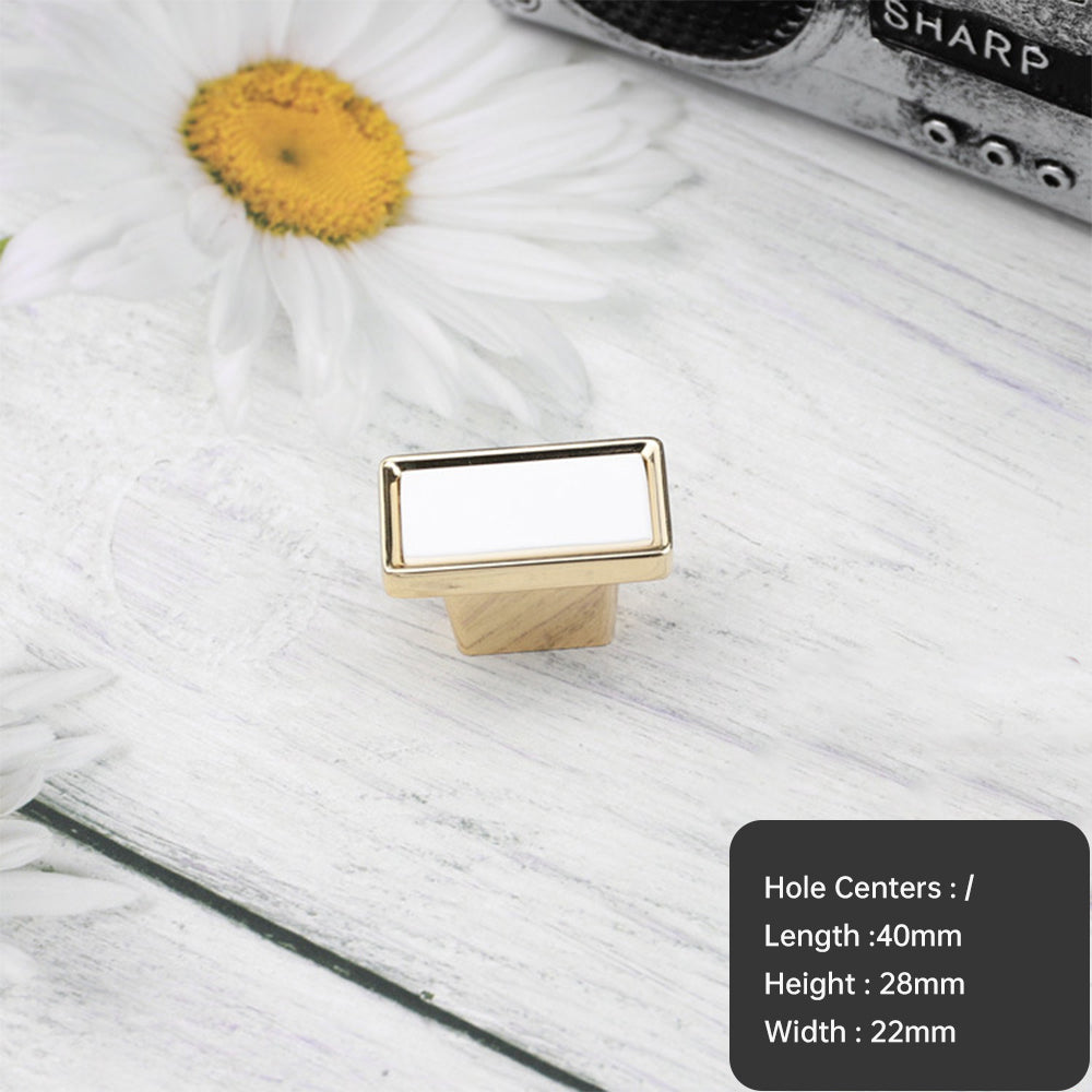 Modern Two-Tone Square & Round Cupboard Handles and Knobs