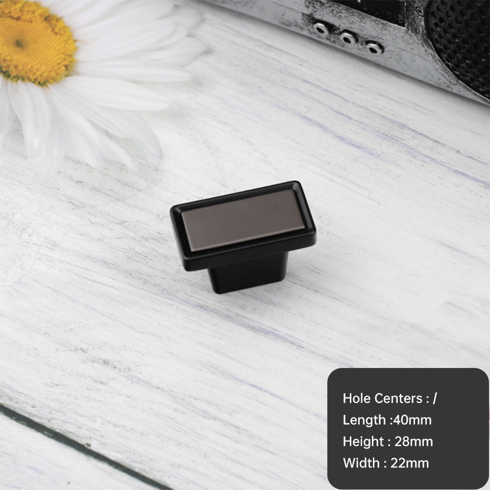 Modern Two-Tone Square & Round Cupboard Handles and Knobs
