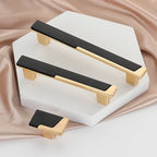 Modern Two-Tone T-Bar Cupboard Handles & Knobs