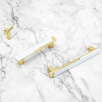 Modern Two-Tone T-Bar Cupboard Handles & Knobs