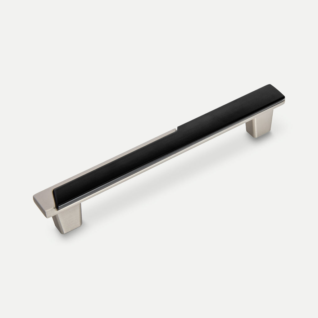 Modern Two-Tone T-Bar Cupboard Handles & Knobs