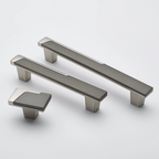 Modern Two-Tone T-Bar Cupboard Handles & Knobs