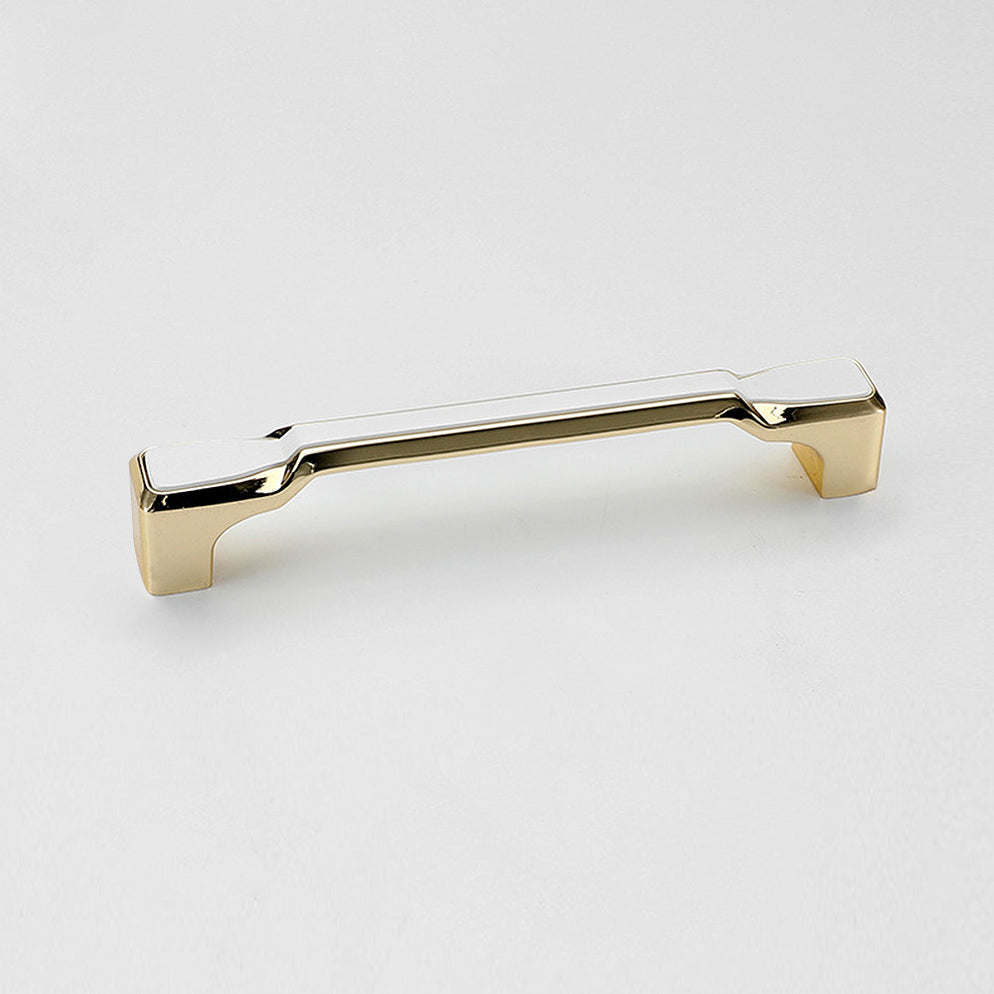 Modern Two-Tone Waisted D Cupboard Handles and Knobs