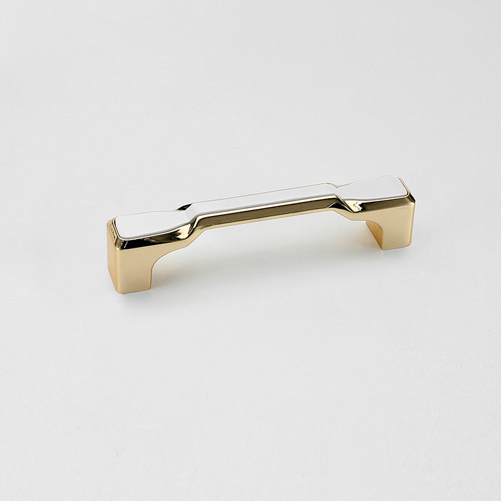 Modern Two-Tone Waisted D Cupboard Handles and Knobs