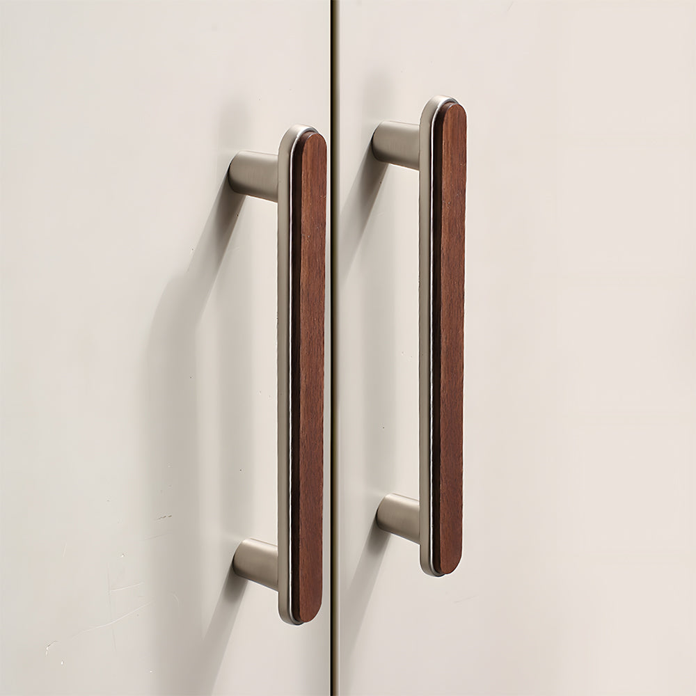 Modern Walnut Bar Cupboard Handles & Knobs