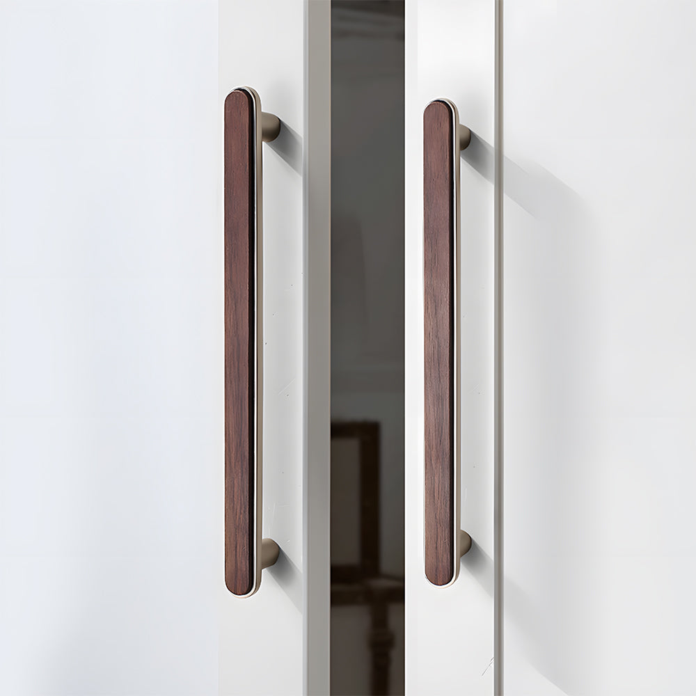 Modern Walnut Bar Cupboard Handles & Knobs