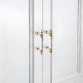 Modern Wavy Ceramic T-Bar Cupboard Handles & Knobs