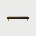 Modern Wood Inlay T-Bar Kitchen Cupboard Handles & Knobs