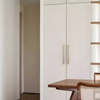 Modern Wooden T-Bar Cupboard Handles