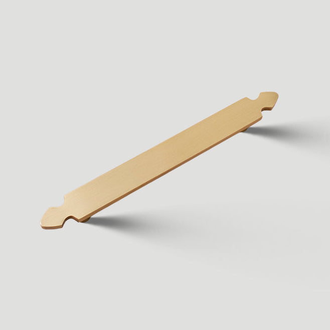 Nordic Brass Bar Cupboard Handles with Pointed Ends