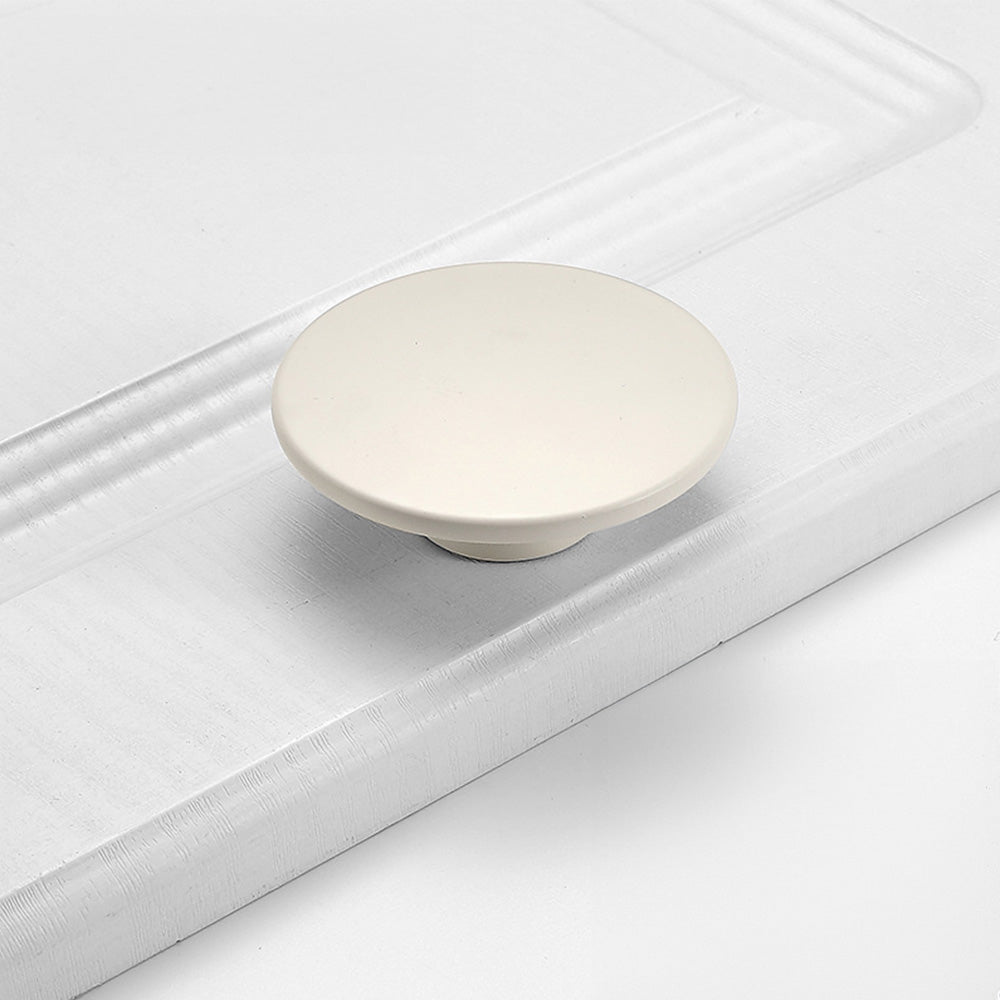Simple French-Style Ball, Mushroom and Disc Cupboard Knobs