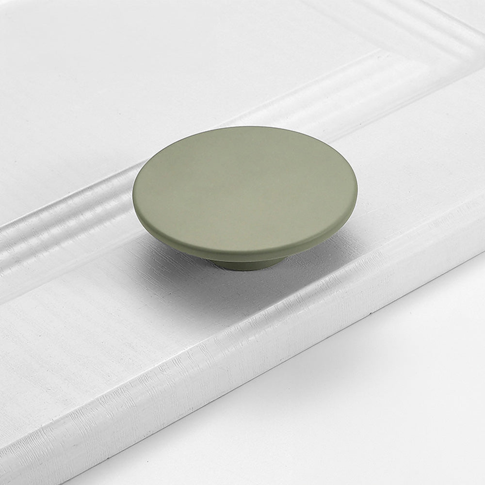 Simple French-Style Ball, Mushroom and Disc Cupboard Knobs