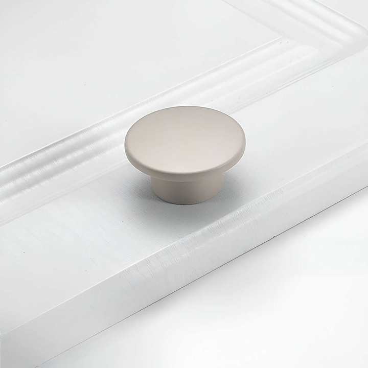 Simple French-Style Ball, Mushroom and Disc Cupboard Knobs