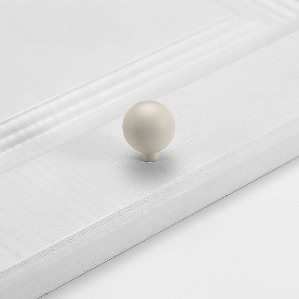 Simple French-Style Ball, Mushroom and Disc Cupboard Knobs