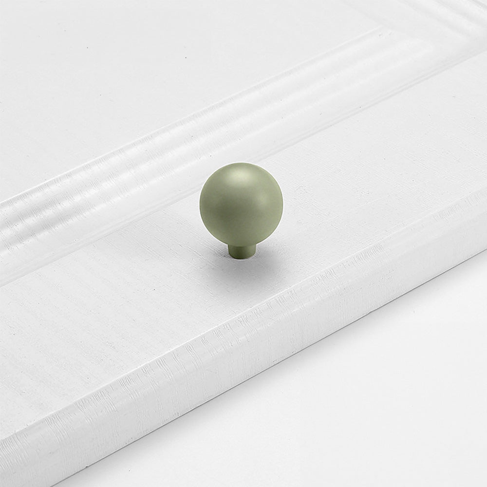 Simple French-Style Ball, Mushroom and Disc Cupboard Knobs