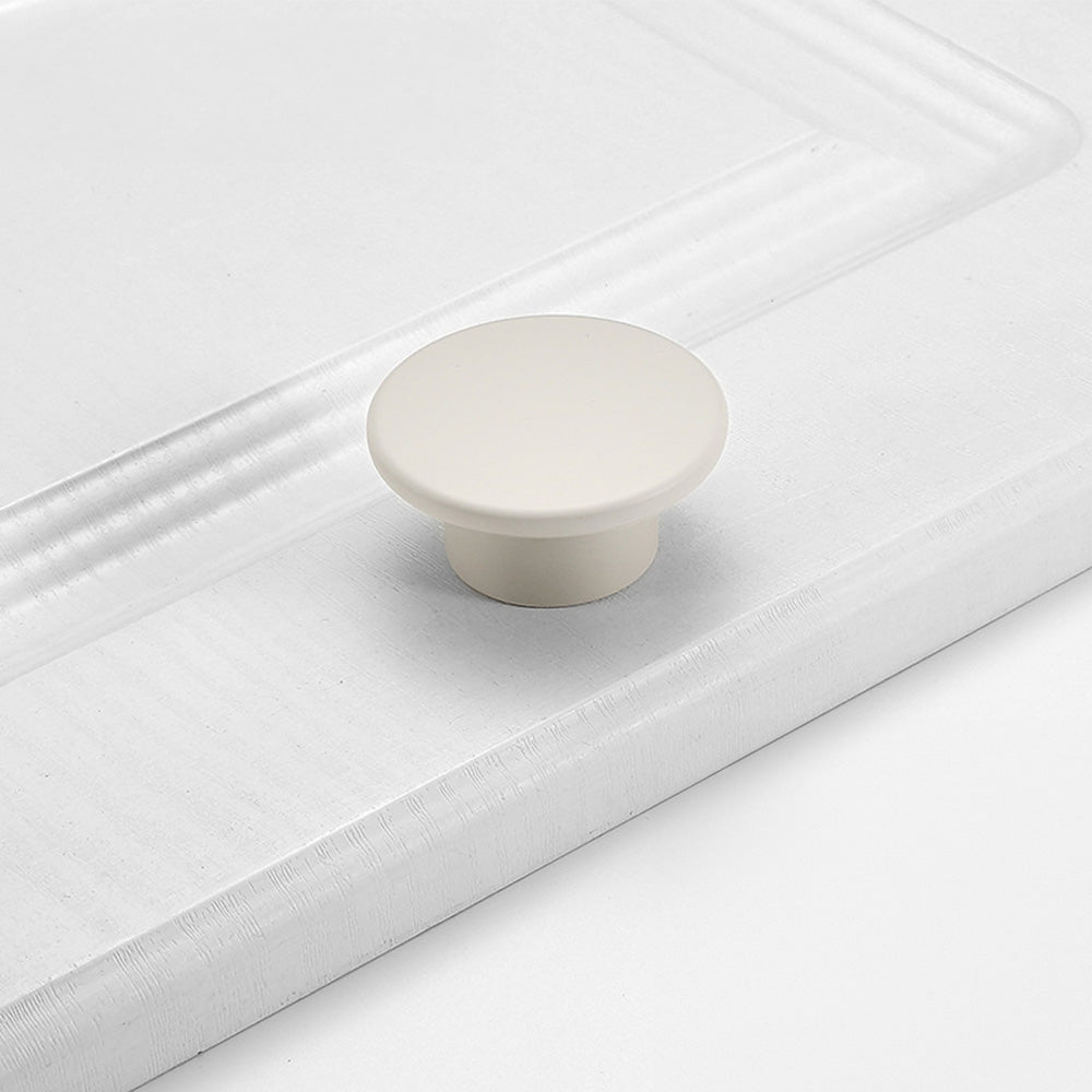 Simple French-Style Ball, Mushroom and Disc Cupboard Knobs