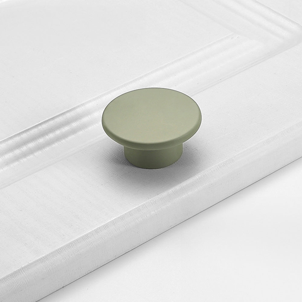 Simple French-Style Ball, Mushroom and Disc Cupboard Knobs