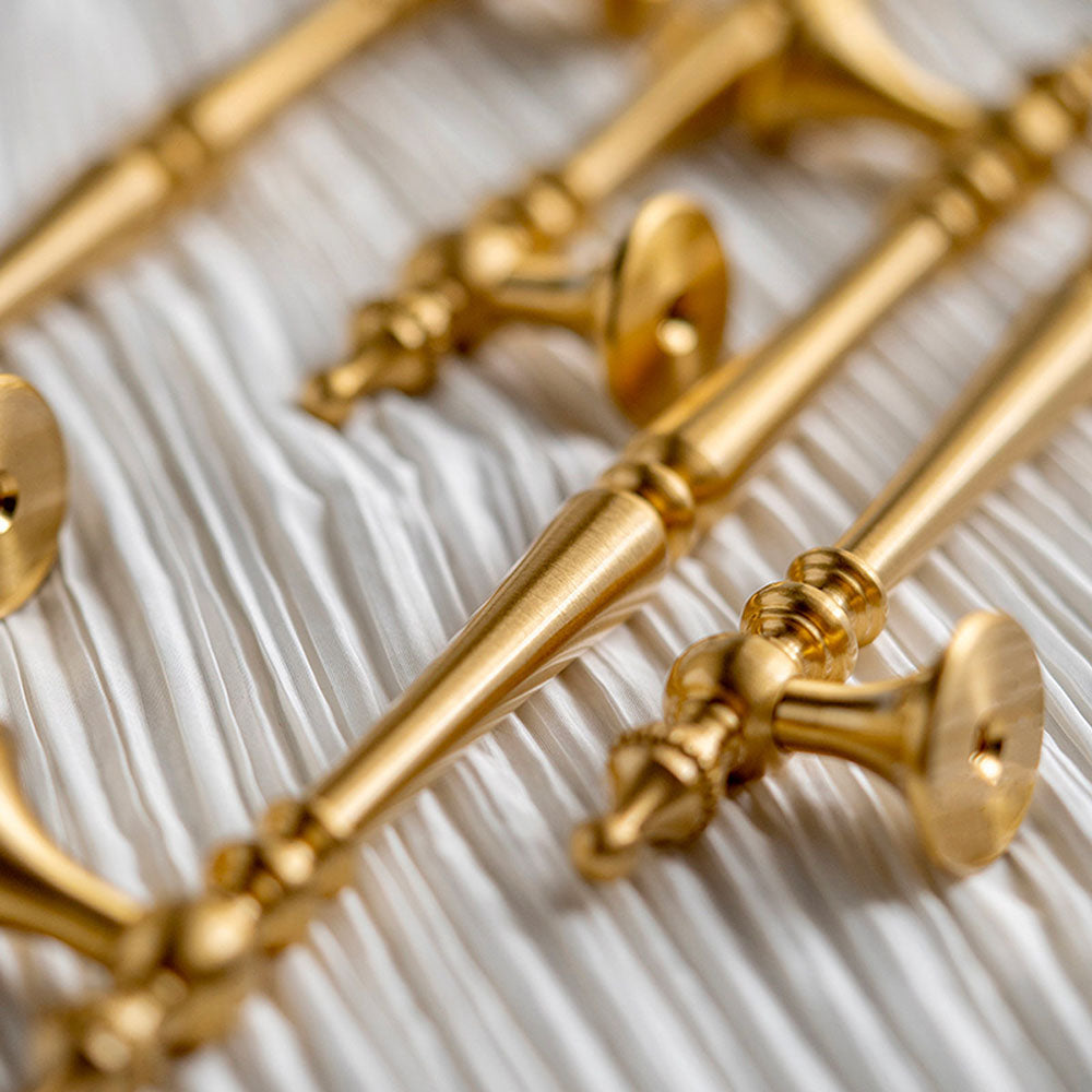 Vintage Beaded Baluster T-Bar Kitchen Cupboard Handles
