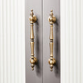 Vintage Beaded Baluster T-Bar Kitchen Cupboard Handles