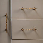 Vintage Beaded Baluster T-Bar Kitchen Cupboard Handles