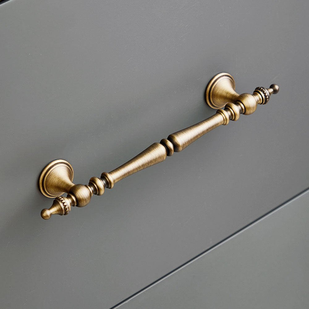 Vintage Beaded Baluster T-Bar Kitchen Cupboard Handles