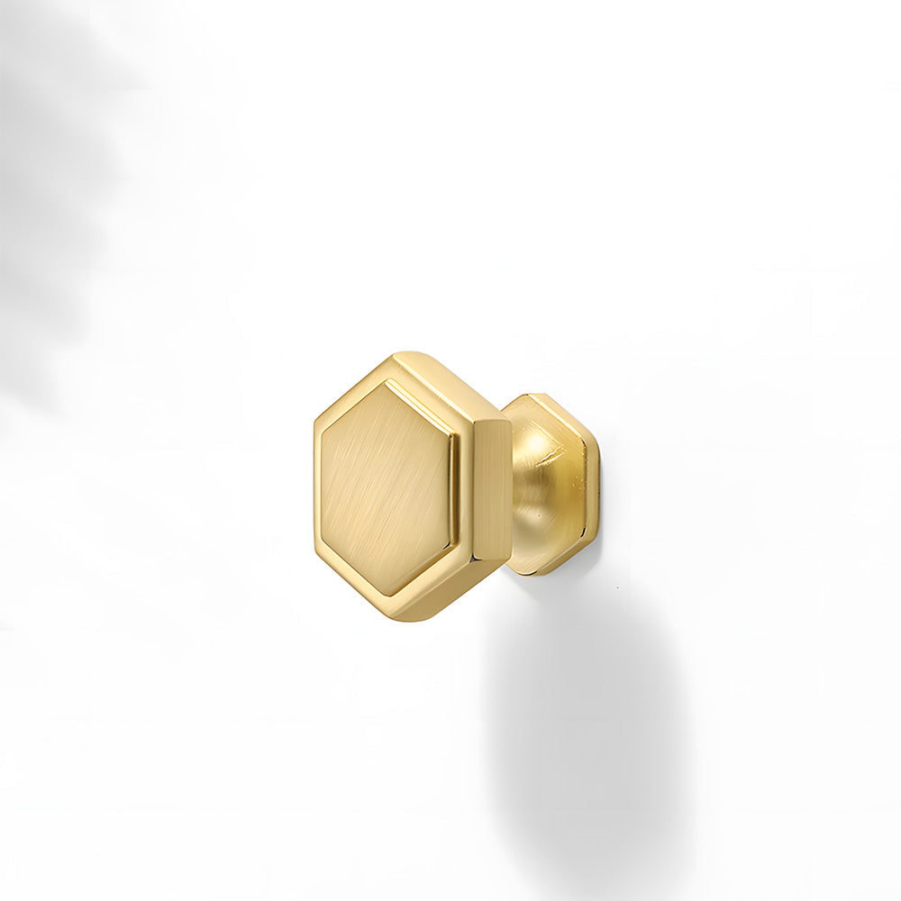Vintage-Inspired Hexagon Cupboard Handles & Knobs