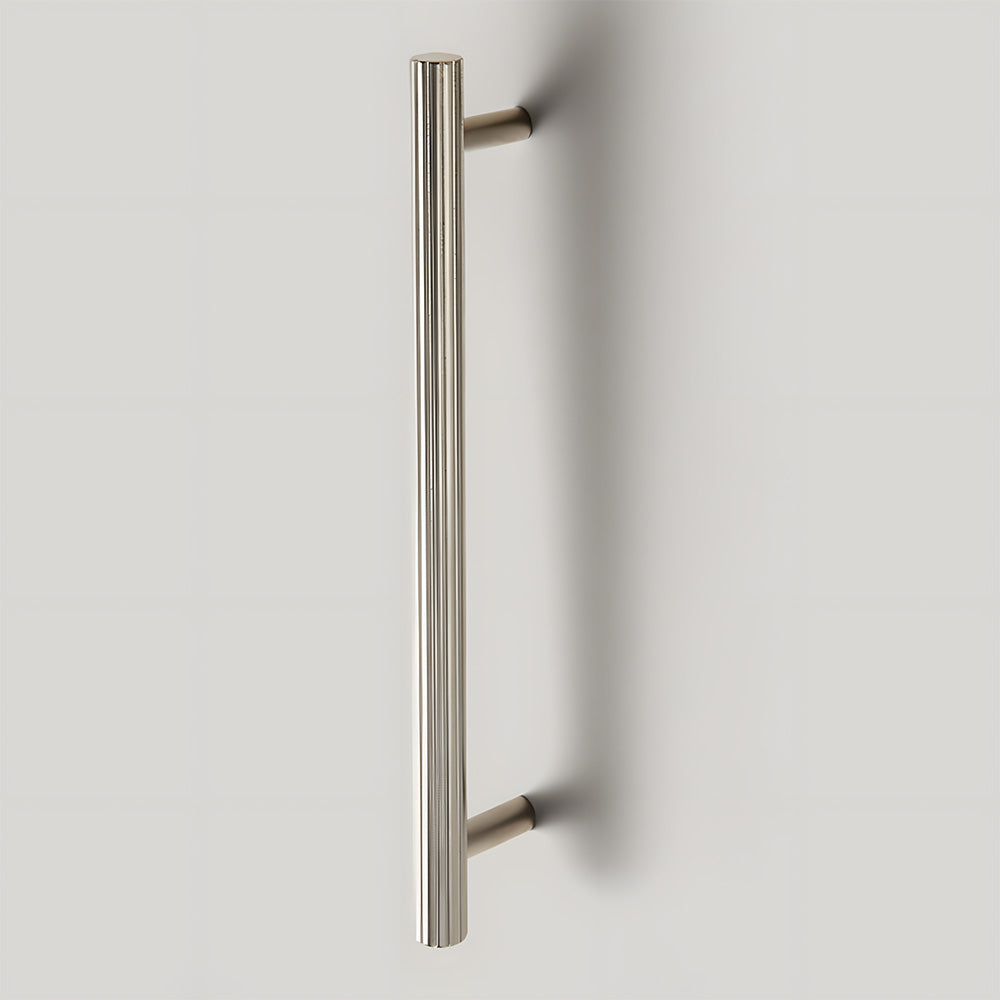 Vintage-Inspired Knurled T-Bar Cupboard Handles & Knobs