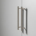 Vintage-Inspired Knurled T-Bar Cupboard Handles & Knobs