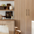 Vintage-Inspired Knurled T-Bar Cupboard Handles & Knobs