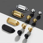 Vintage-Inspired Solid Brass Shell Cup Drawer Handles & Ball Knobs